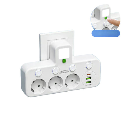 Smart Power Strip with USB Ports