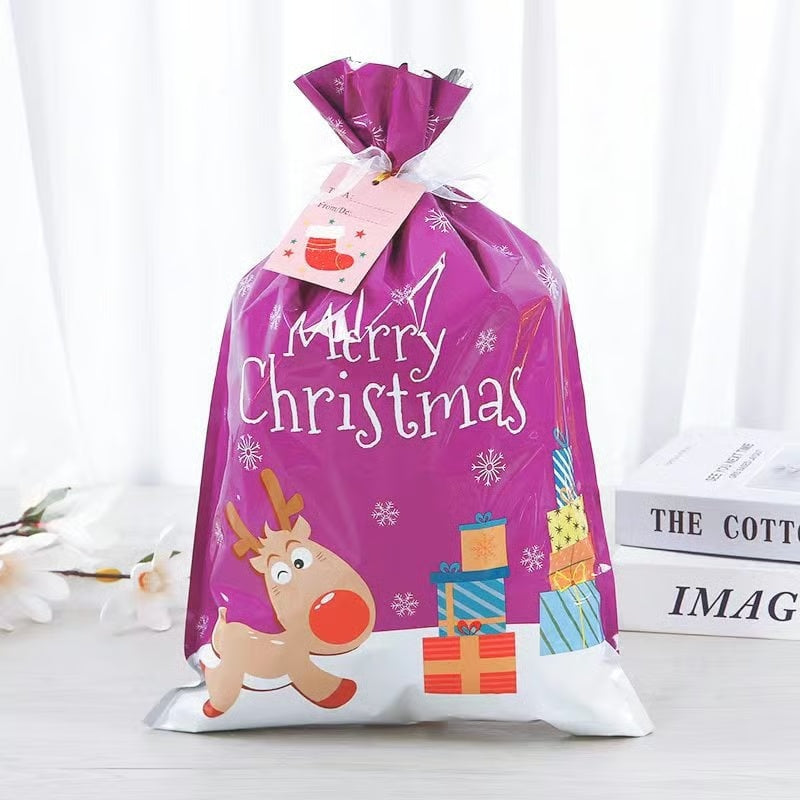 🎄 Tie rope Christmas Gift Bags