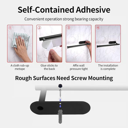 🧻Under Cabinet Paper Towel Holder – Declutter Your Kitchen Counter in Seconds ✨